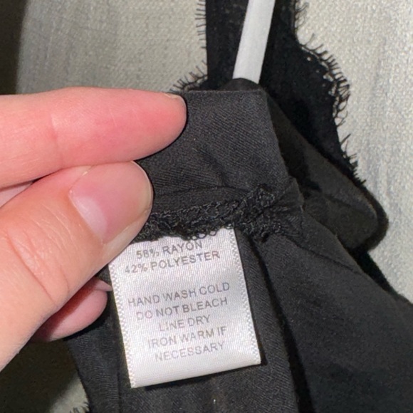 Mittoshop Black Tank Top with Lace Detail - Picture 8 of 8